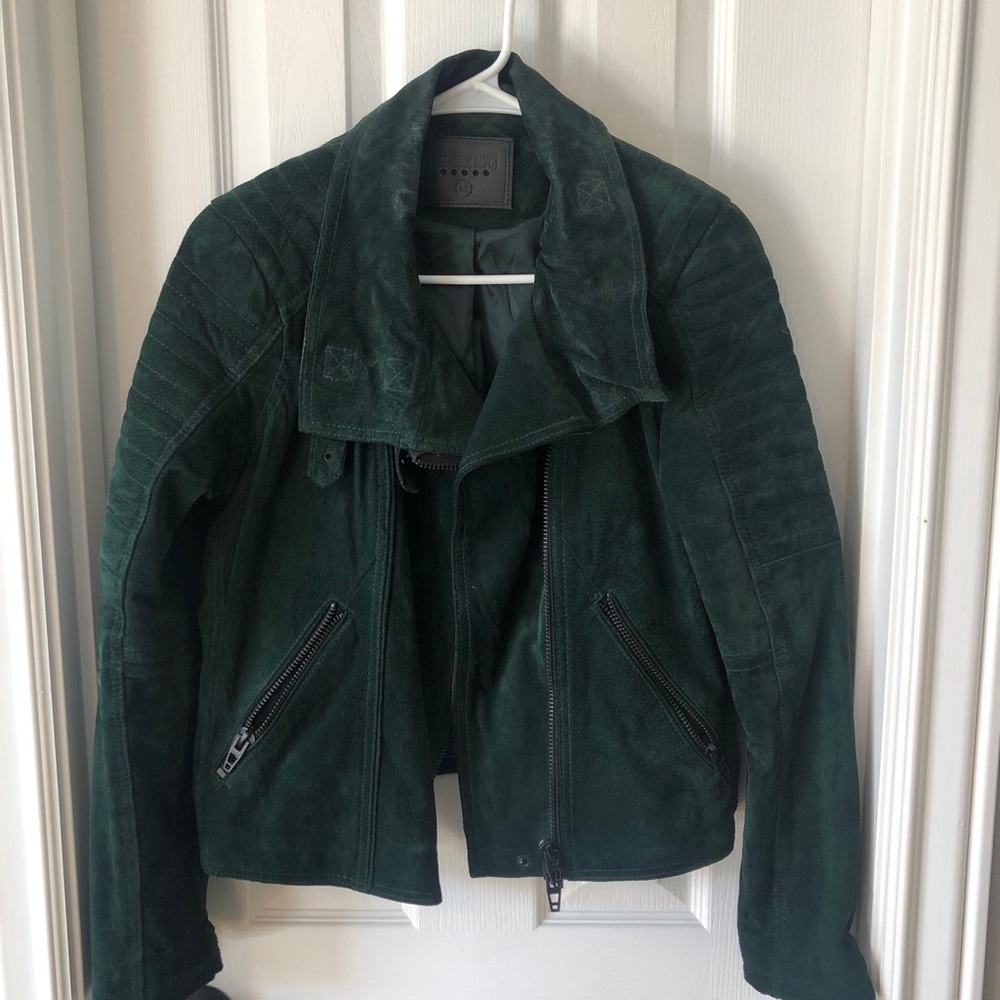 BLANK NYC Emerald 💚 suede jacket